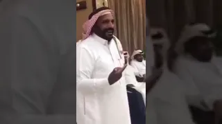 شاعر حربي مدح شمر  بس ردة فعل شاعر شمري غير متوقعه   !!!!!!