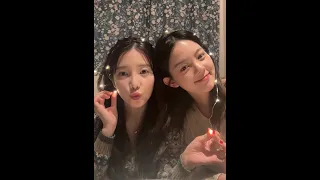 2021.12.15 에이프릴 윤채경 인스타라이브 - APRIL Yoon Chaekyung Instagram Live