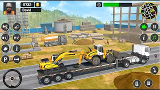 Excavator construction game 3D - construction simulator 3D - city road builder excavator trucks #2