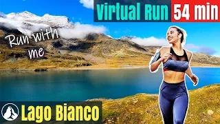 Lago Bianco Switzerland Wonderland | Treadmill Running | Virtual Run #52