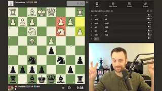 "Bad Marriage" in the Caro-Kann | Climbing the Rating Ladder vs. 1410