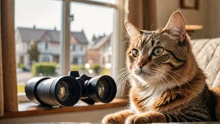 Why Cats Can't Stop Spying on Their Humans?