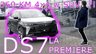 NOWY DS7 360KM 4X4 LA PREMIERE E-TENSE już w Polsce! Prezentacja i test w Krakowie. POV PL