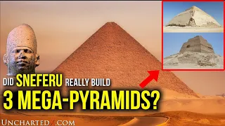 The Mystery of Sneferu and his 3 Huge Pyramids - and a full tour inside the Red Pyramid of Dashur!