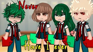 MHA"NEVER HAVE I EVER"|Bnha Gacha Trend