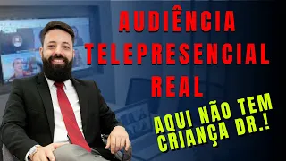 AUDIÊNCIA TELEPRESENCIAL REAL | AUDIÊNCIA INICIAL | AUDIÊNCIA TRABALHISTA | ACORDO TRABALHISTA