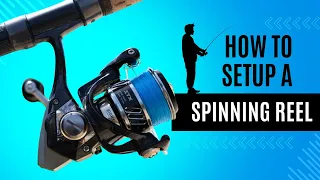 How to Setup a Spinning Reel - For Beginners!