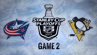 HD Раунд 1 Матч 2 Питтсбург - Коламбус / R1, Gm2: CBJ @ PIT Apr 14, 2017