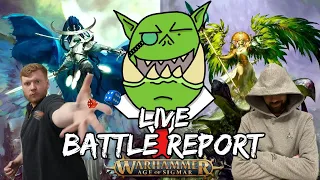 Lumineth Realm Lords VS Sylvaneth Warhammer Age of Sigmar Battle Report