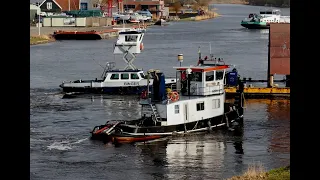 Transport Scheepssecties van Burgum naar Franeker