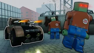 We Try to Find the Best ZOMBIE Fighting Vehicles! - Brick Rigs Multiplayer Lego Update Gameplay