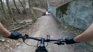 Meine Mountain Bike Hausstrecke mit meinem Cube Acid Black gefilmt mit meiner GoPro Hero 8 black