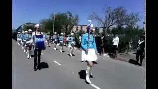 9 мая 2014 год барабаны города Сатпаев