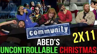 Community - 2x11 Abed's Uncontrollable Christmas - Group Reaction