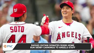 Shohei Ohtani Donates Home Run Derby Earnings To Angels Staff