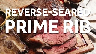 Reverse-Seared Prime Rib