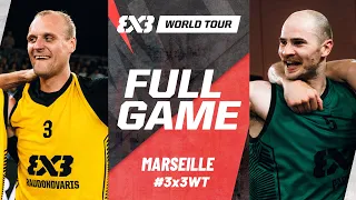 Raudondvaris Hoptrans 🇱🇹 vs Paris 🇫🇷 | Full Final Game | FIBA 3x3 World Tour Marseille 2024