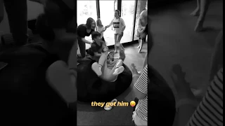 Hailey Baldwin via Instagram Story: they got him😛 - children jumping on Justin Bieber - July 18 2018