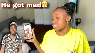 VLOGUARY EP3: I PUT ANOTHER MAN ON MY WALLPAPER TO SEE HIS REACTION *he got mad*