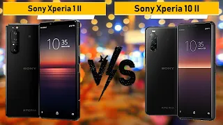 Sony Xperia 1 II vs Sony Xperia 10 II - Specs & Features Comparisons