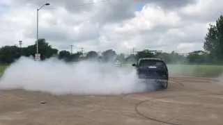 Yukon doing donuts nasty style