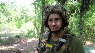 Командувач Сухопутних перевірив бойові позиції на Сході України