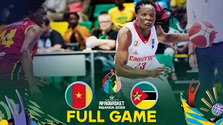 Cameroon v Mozambique | Full Basketball Game | FIBA Women's AfroBasket 2023