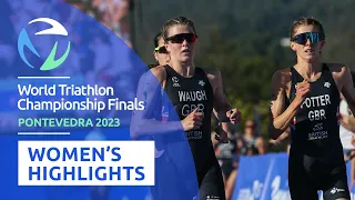 2023 World Triathlon Championship Finals Pontevedra - Women's Highlights