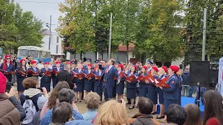 День города в депо им. Баумана. 9 сентября 2023, Москве 876 лет, Парад трамваев и автомобилей