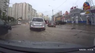 Потоп в Зеленограде 18 мая 2013