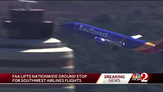 FAA lifts nationwide ground stop for Southwest Airlines flights