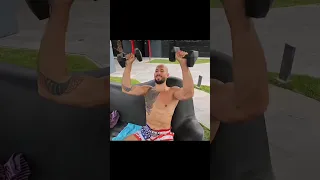Tate can t even do 10 reps 🙉 (wait till the end)