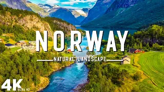 FLYING OVER NORWAY (4K UHD) - Relaxing Music Along With Beautiful Nature Videos - 4K Video UltraHD