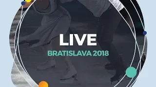 LIVE 🔴 | Ice Dance Free Dance | Bratislava 2018