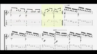 Suite No7 Passacaglia (G.F.Handel, HWV 432) Guitar Tab