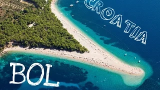 #Хорватия 🌞 Остров #Брач пляж Бол #Croatia BOL 🌊Brač Паром Моя Хорватия
