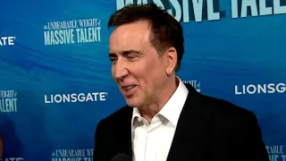 Nicolas Cage on DRACULA Movie and Wanting to Do a Musical (Exclusive)