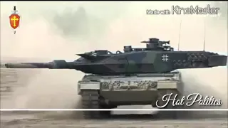 Немецкий танк проводит обкатку в бою в Широкино