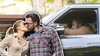 Ben Affleck And Jennifer Lopez Break From House Hunting To Visit Her Old Bel-Air Home