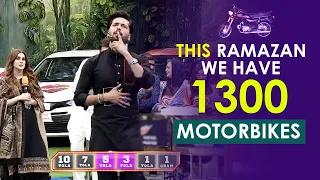 "Iss Ramazan 1300 Motorbikes hain aapke Liye" 🥸 | #JeetopakistanLeague | #FahadMustafa