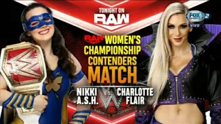 Nikki A.S.H vs Charlotte Flair - WWE Raw 26/07/21 en Español