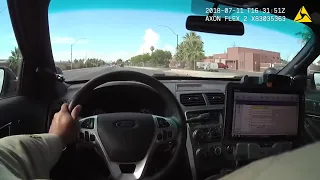 Extended body camera footage from dramatic Las Vegas shootout/chase