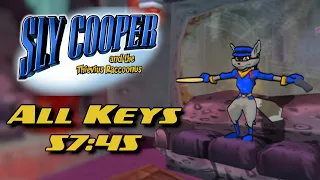 Sly 1 All Keys Speedrun (57:45) (Former WR)