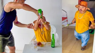 LEÔNCIO DERRAMA CERVEJA DE PILILIU E ELE FICA FURIOSO | PILILIU DA RESENHA