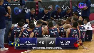 First half highlights: JRU vs. Letran | NCAA Season 98