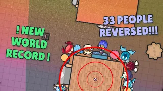 33 PEOPLE REVERSED INTO A HOUSE (WORLD RECORD) | ZombsRoyale.io