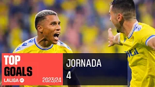 LALIGA TOP 5 Goals Matchday 4 LALIGA EA Sports 2023/2024