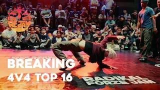 Waseda Breakers VS Redbull BC One All Stars | TOP16 | Breaking 4V4 | Radikal Forze Jam 2024