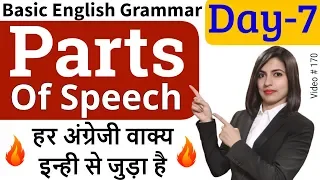 What is part of speech | All 8 Parts of Speech, अंग्रेजी ग्रामर 2020