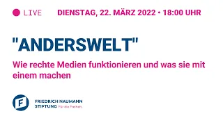 "Anderswelt" - wie rechte Medien funktionieren und was sie mit einem machen